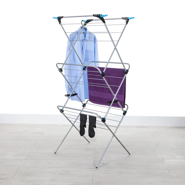Giàn Phơi Quần Áo Trong Nhà Minky 3 Tầng Plus - Ảnh 4